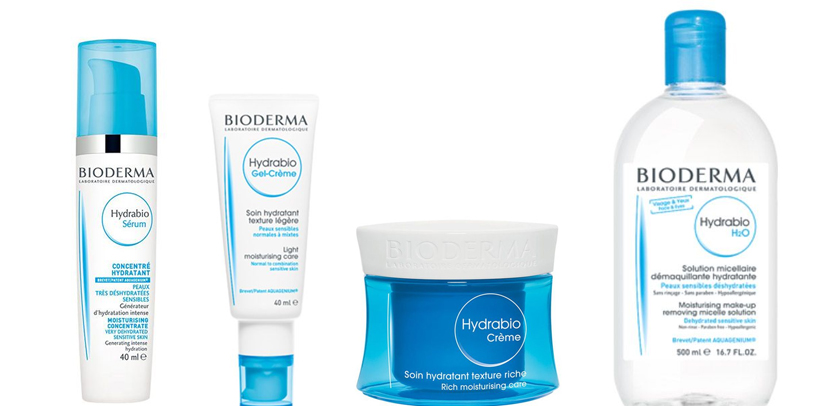 Gama de produtos para todo o tipo de pele desidratada.