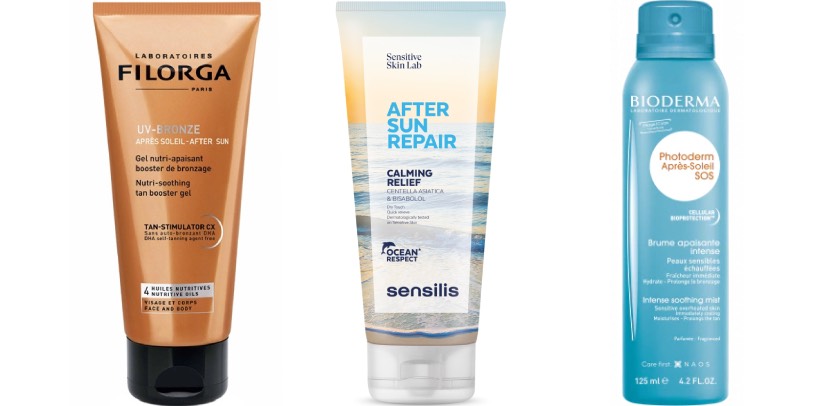 sugestões de After Sun para cuidar da pele depois da exposição solar