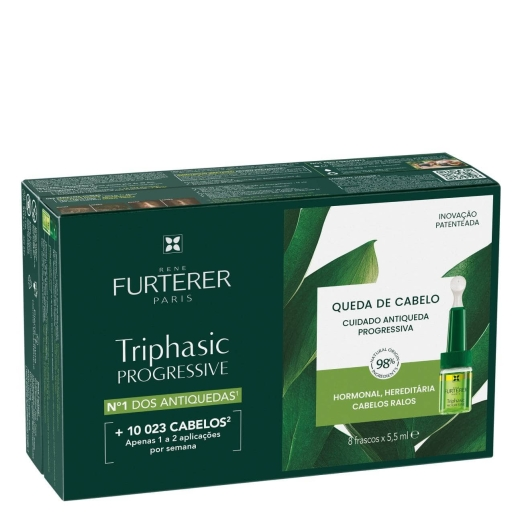 René Furterer Triphasic Ampolas Queda de Cabelo Progressiva